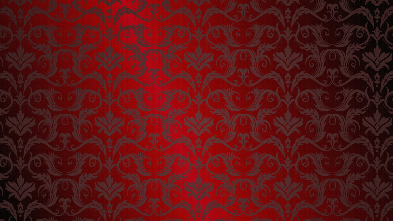 Textil Floral Rojo y Blanco. Wallpaper in 1366x768 Resolution