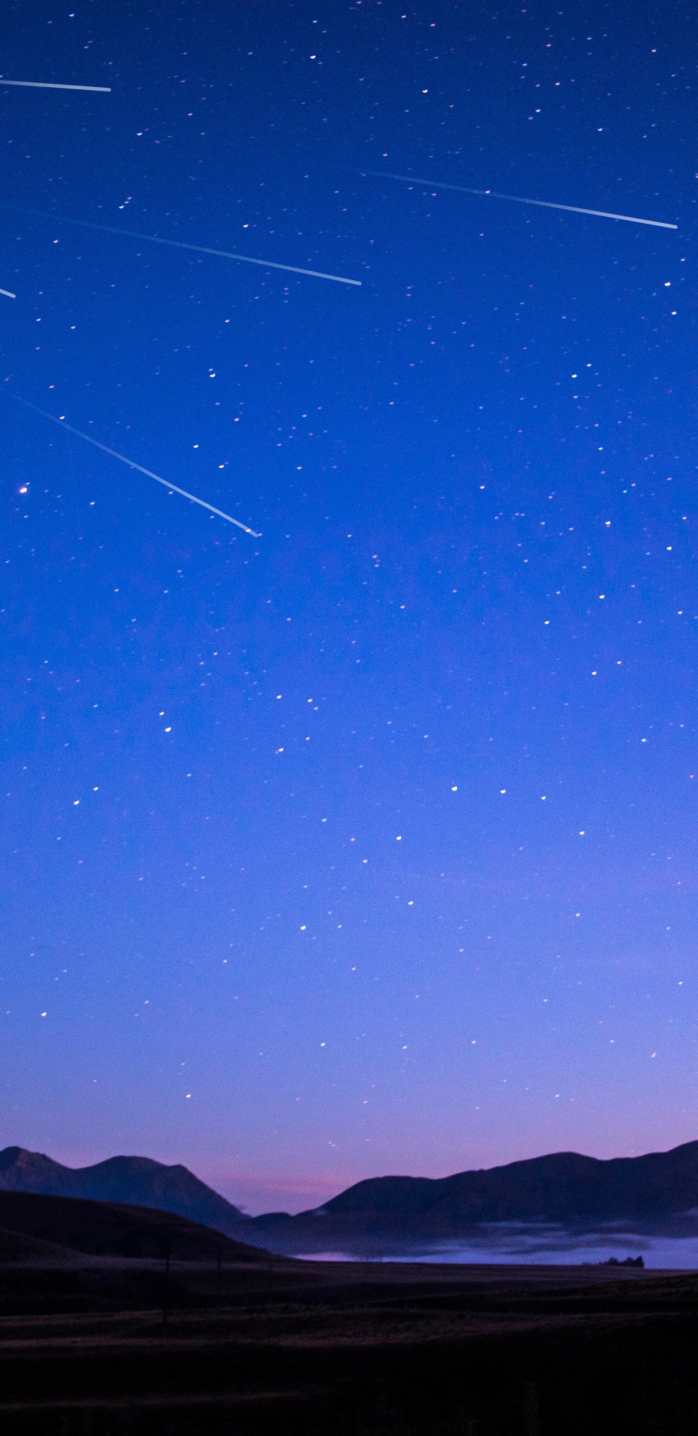 明星, 自然环境, 气氛, 地平线, 性质 壁纸 1440x2960 允许