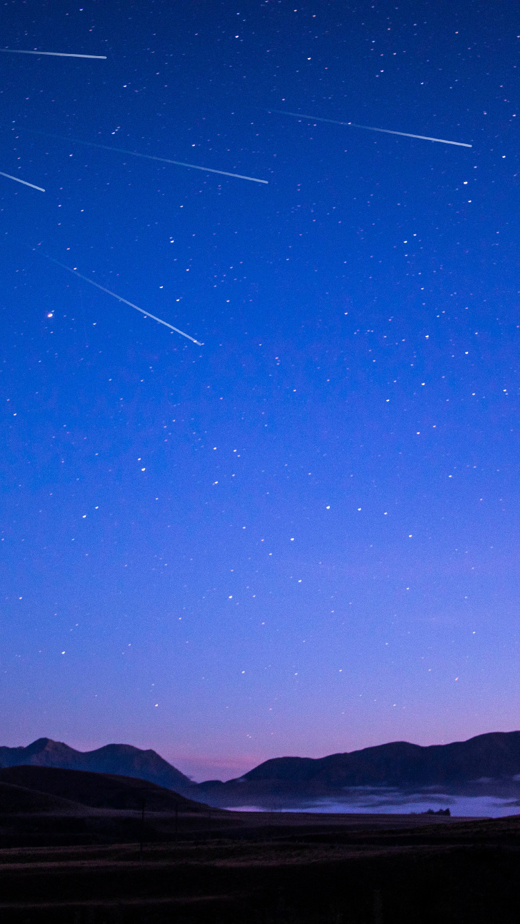 明星, 自然环境, 气氛, 地平线, 性质 壁纸 750x1334 允许