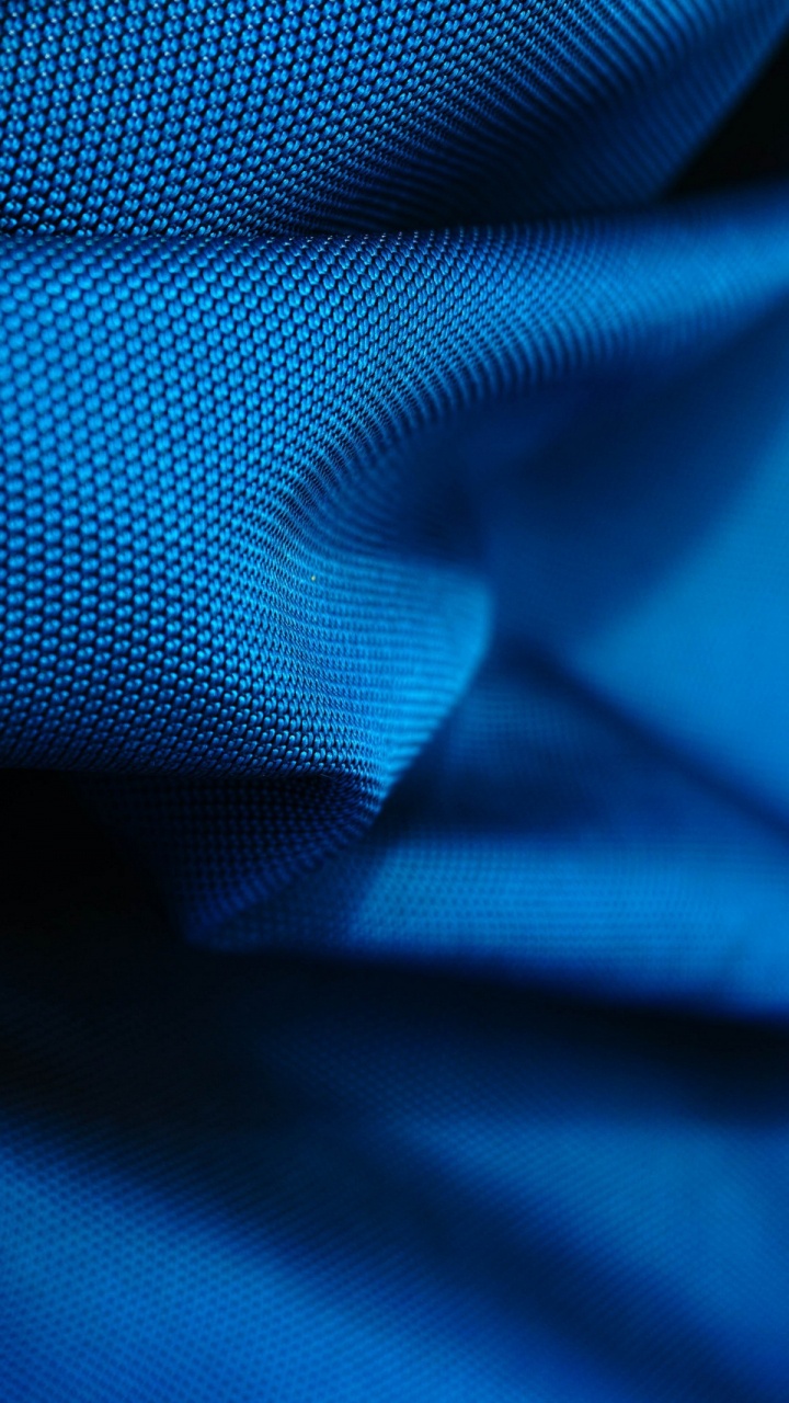 Blue Textile on Blue Textile. Wallpaper in 720x1280 Resolution