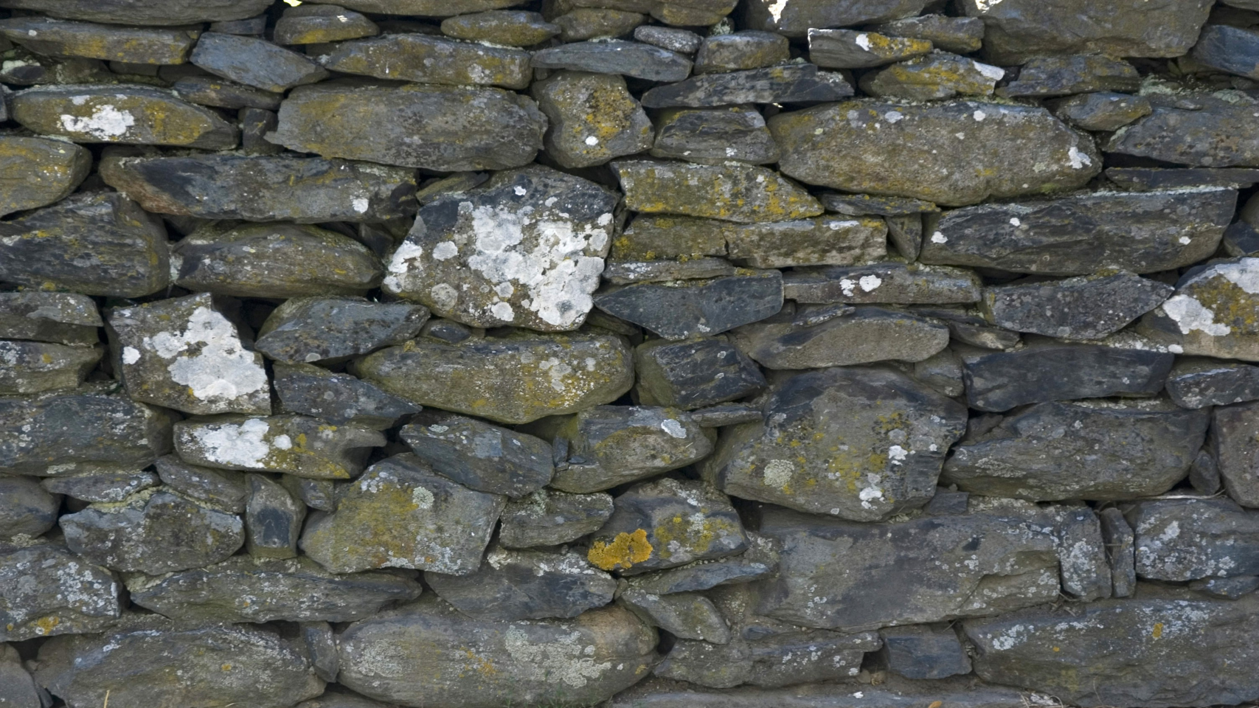 Fragmentos de Piedra Gris y Negra. Wallpaper in 2560x1440 Resolution