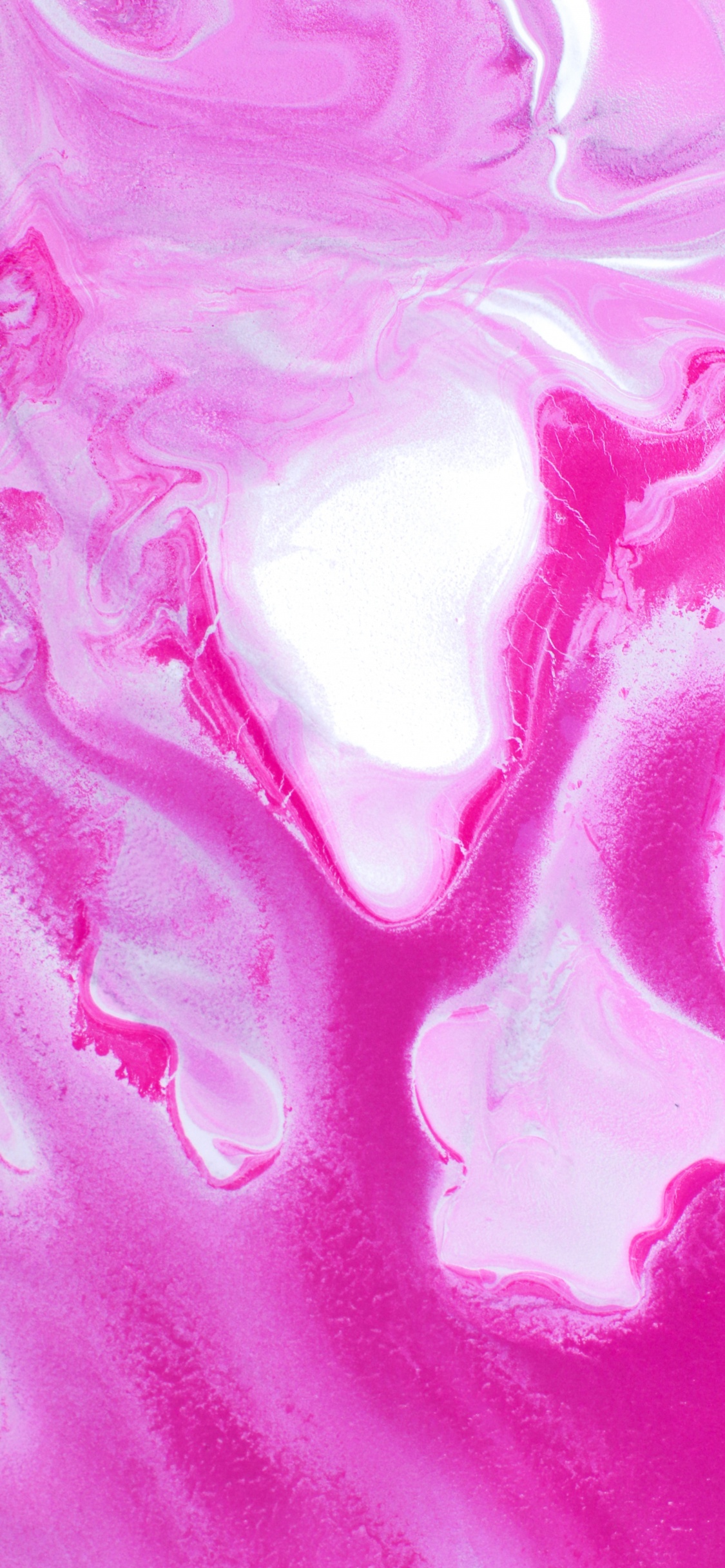 Lila, el Arte Abstracto, Pétalo, Morado, Líquido. Wallpaper in 1125x2436 Resolution