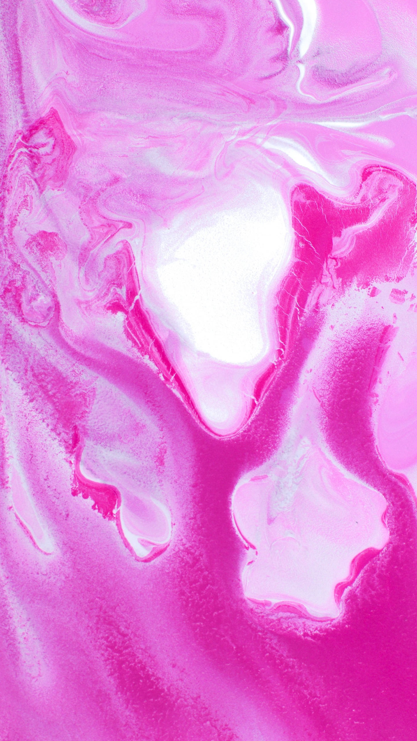 Lila, el Arte Abstracto, Pétalo, Morado, Líquido. Wallpaper in 1440x2560 Resolution