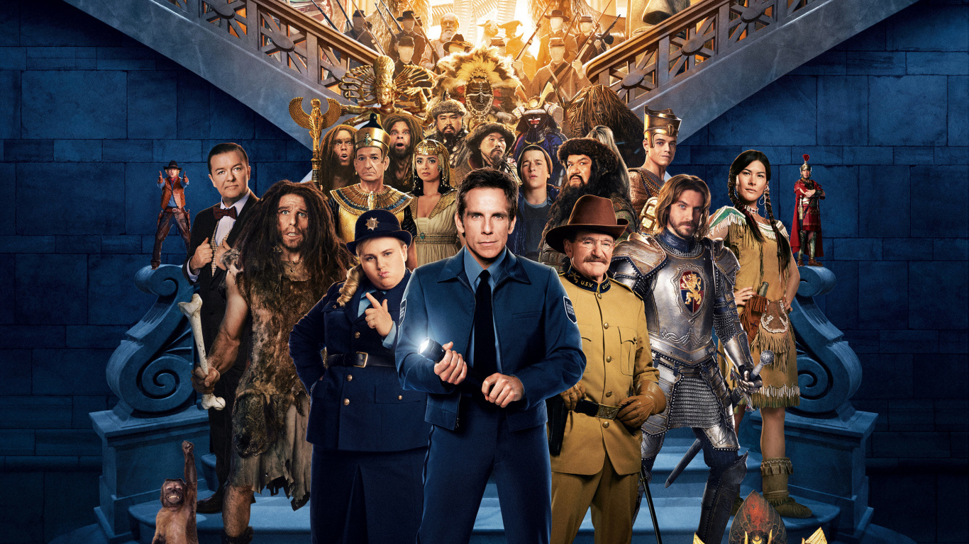 Frau im Schwarzen Langarmkleid Neben Mann im Goldenen Kostüm. Wallpaper in 1366x768 Resolution