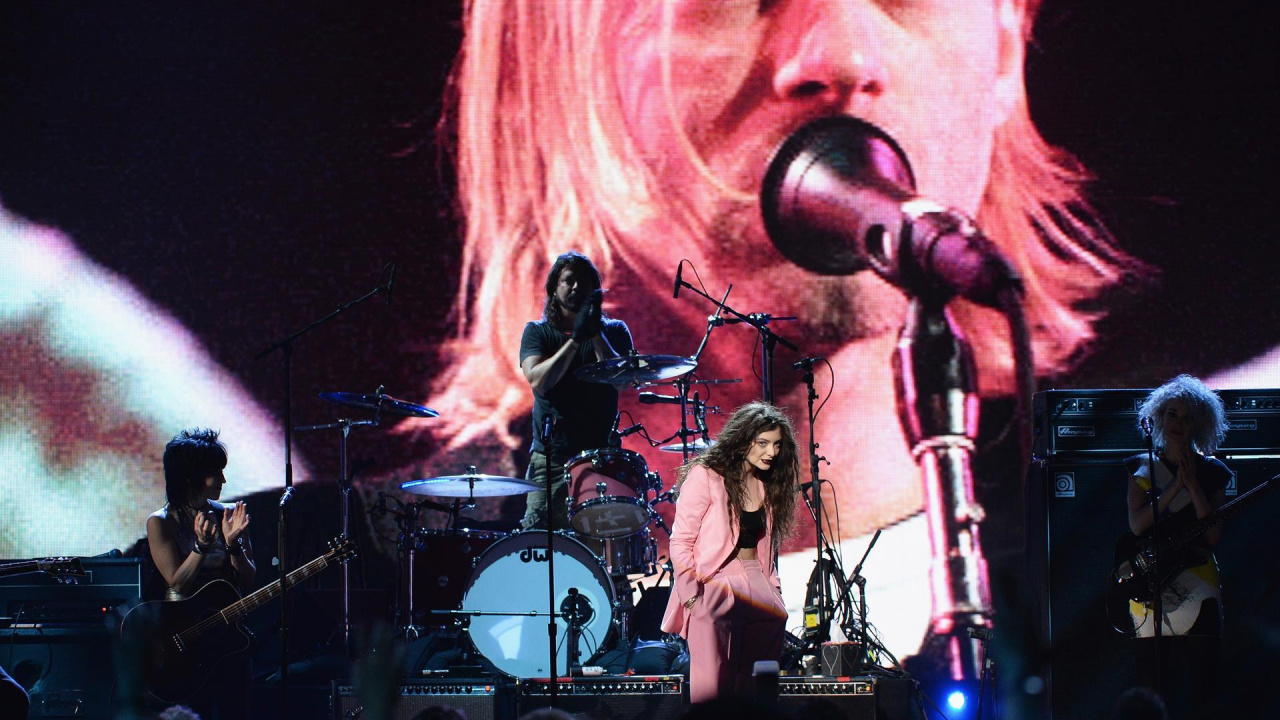 Nirvana, Grunge, Músico, Rendimiento, Entretenimiento. Wallpaper in 1280x720 Resolution