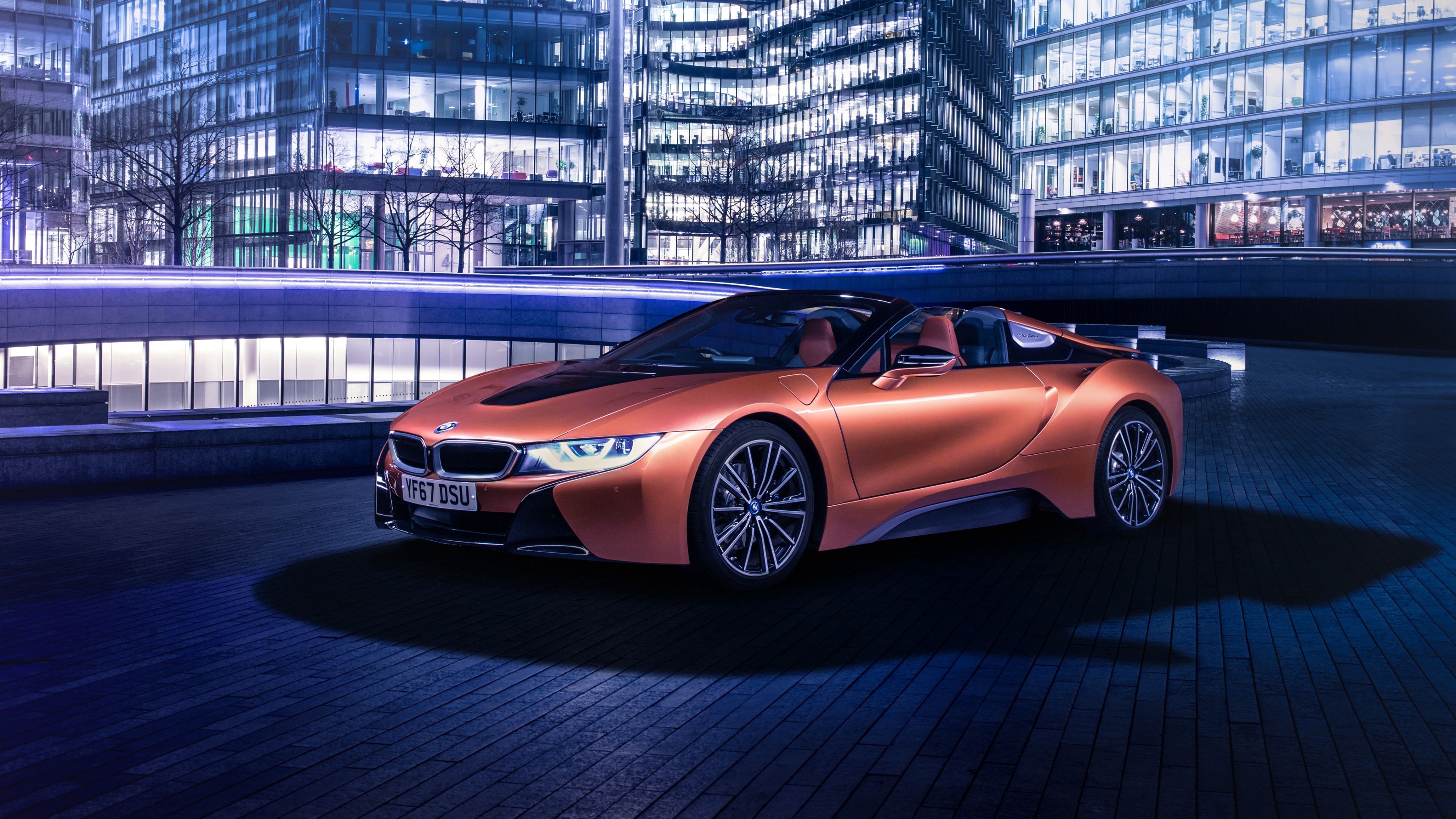 BMW I8 Roadster, Cars, Sports Car, Bayerische Motoren Werke AG, Bmw. Wallpaper in 3840x2160 Resolution