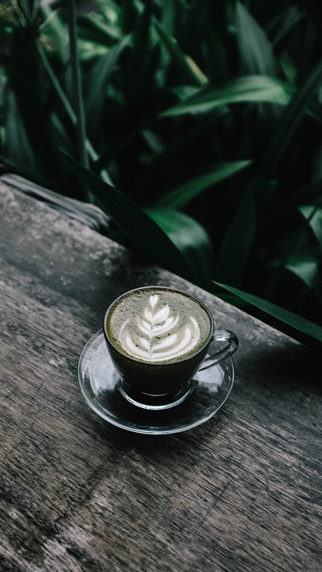 Clear Glass Cup on Brown Wooden Table. Wallpaper in 1080x1920 Resolution
