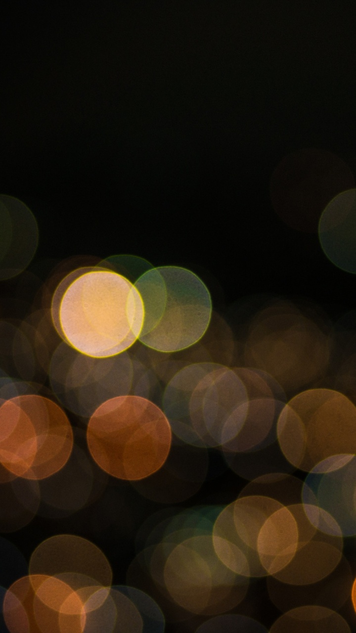 光, 圆圈, 午夜, 纹理, 天空 壁纸 720x1280 允许