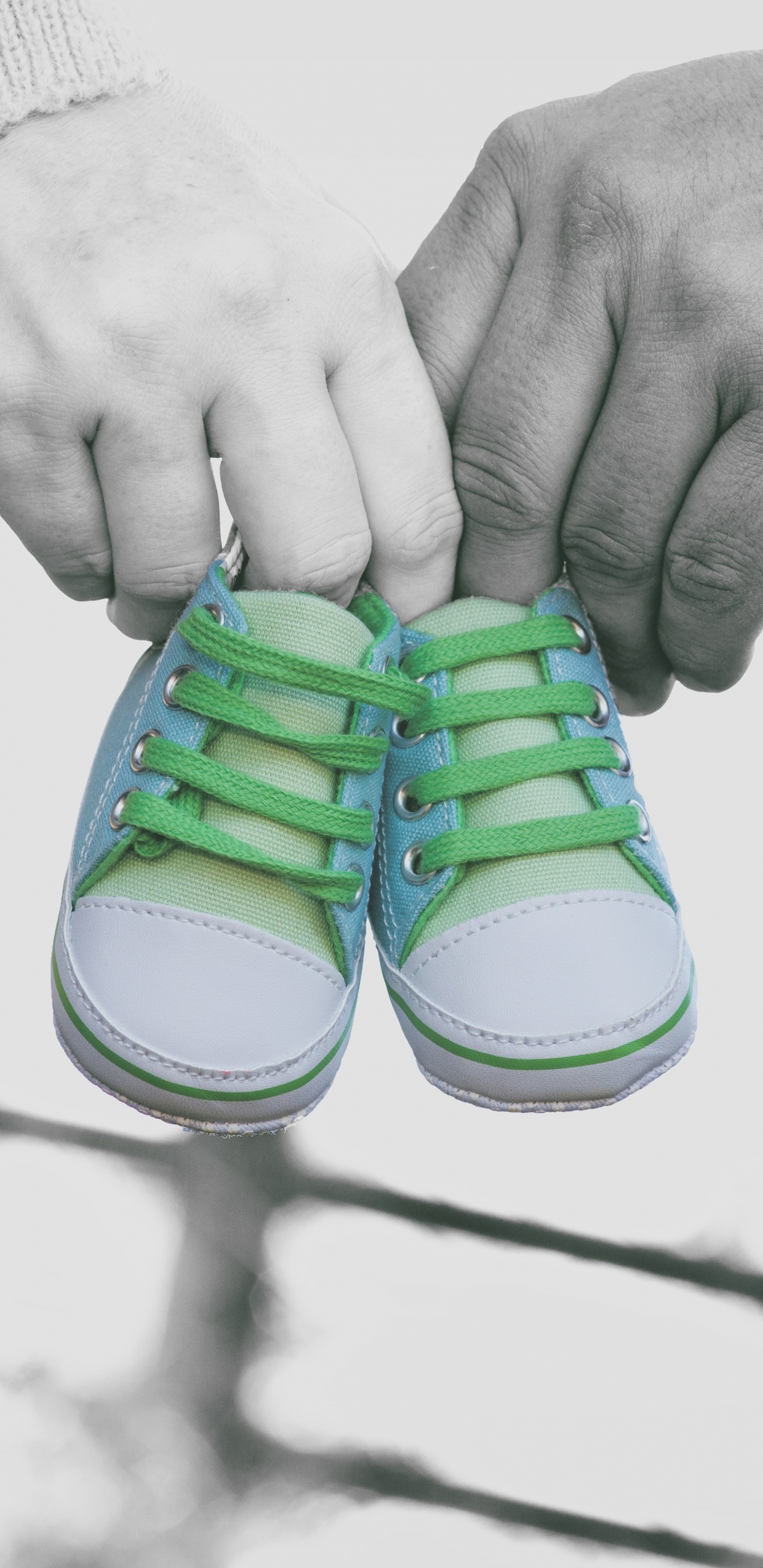 Pregnancy, Green, Hand, Footwear, Shoe. Wallpaper in 1440x2960 Resolution