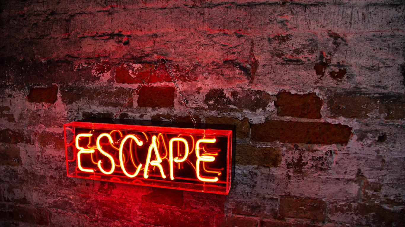 Red and Black Love Neon Light Signage. Wallpaper in 1366x768 Resolution