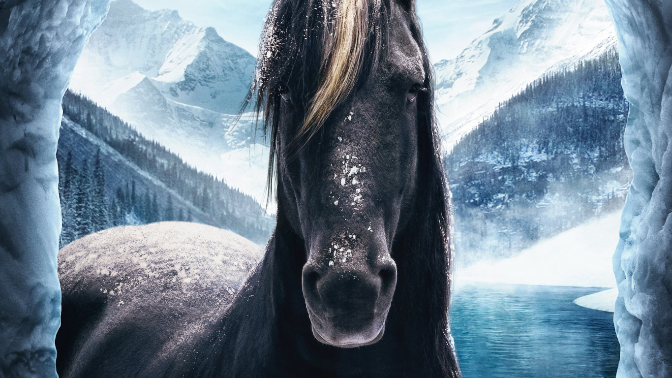 Jumanji le Cheval de Niveau Suivant, Neige, Nature, Paysage Naturel, Corps de L'eau. Wallpaper in 1366x768 Resolution