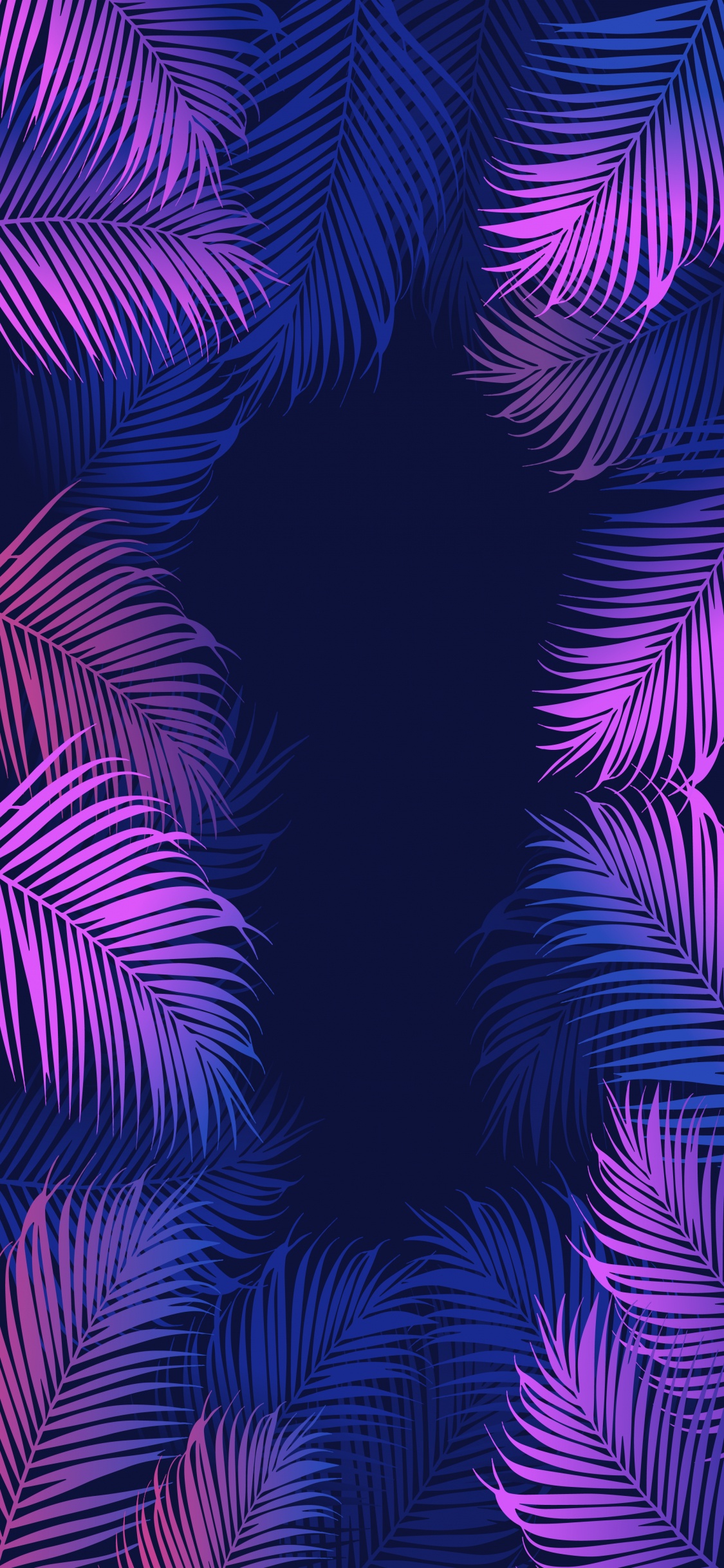 Patrón, Azul, Luz, Morado, Azure. Wallpaper in 1125x2436 Resolution