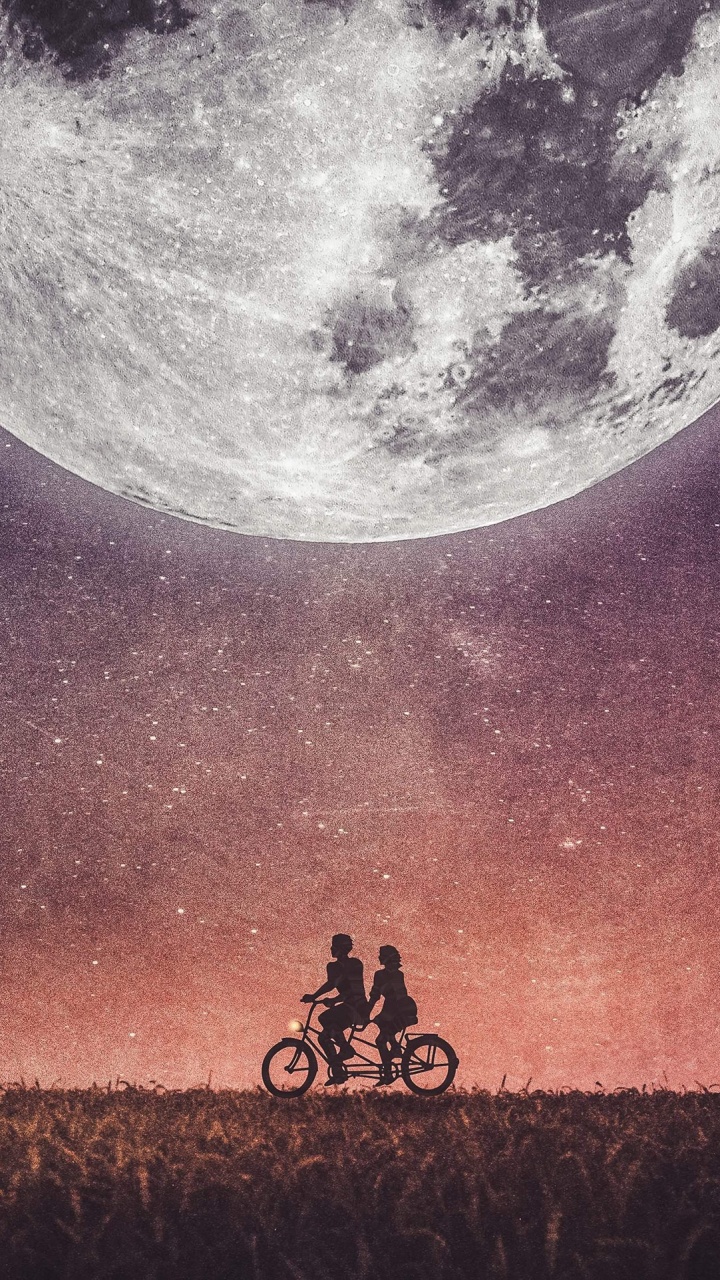 Objeto Astronómico, Ambiente, Luna, Luz, Evento Celestial. Wallpaper in 720x1280 Resolution