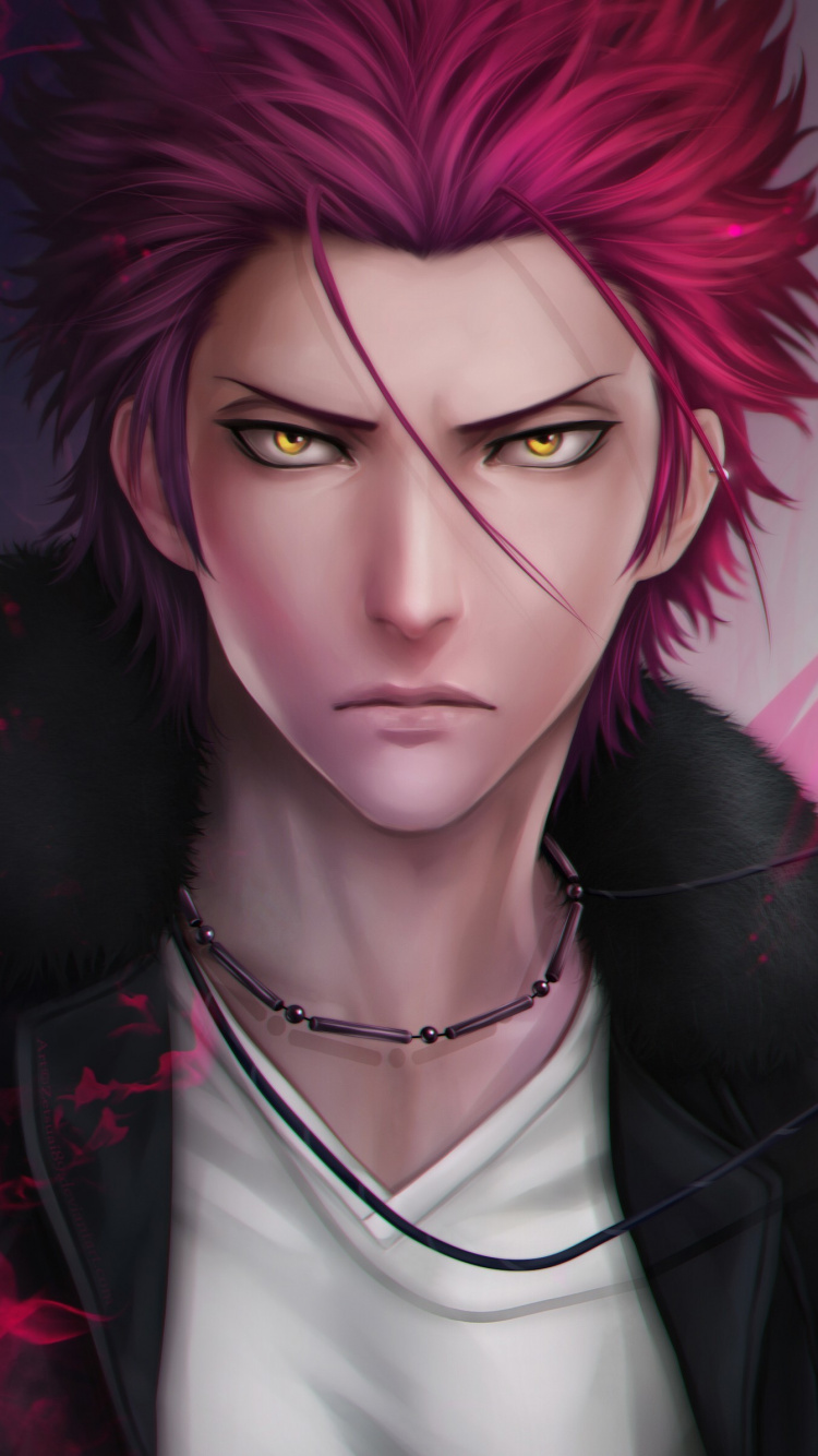 很酷的, 粉红色, 紫罗兰色, 头发, 红色的 壁纸 750x1334 允许