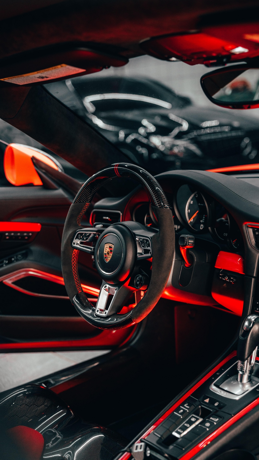 Intérieur Porsche, Porsche, Porsche 911 Gt2, Roue, Intérieur de Voiture. Wallpaper in 1080x1920 Resolution