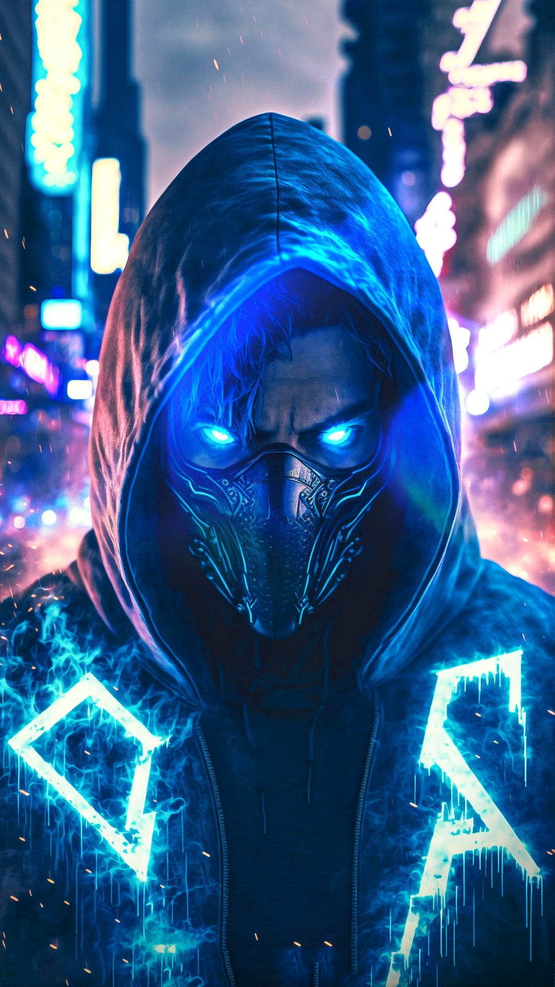 光, 紫色的, Azure, 紫罗兰色, 艺术 壁纸 1080x1920 允许