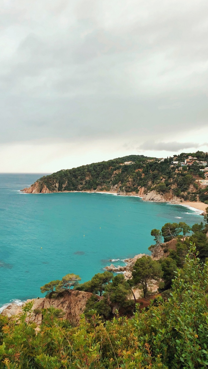 Coast, Body of Water, Nature, Mountainous Landforms, Road. Wallpaper in 720x1280 Resolution