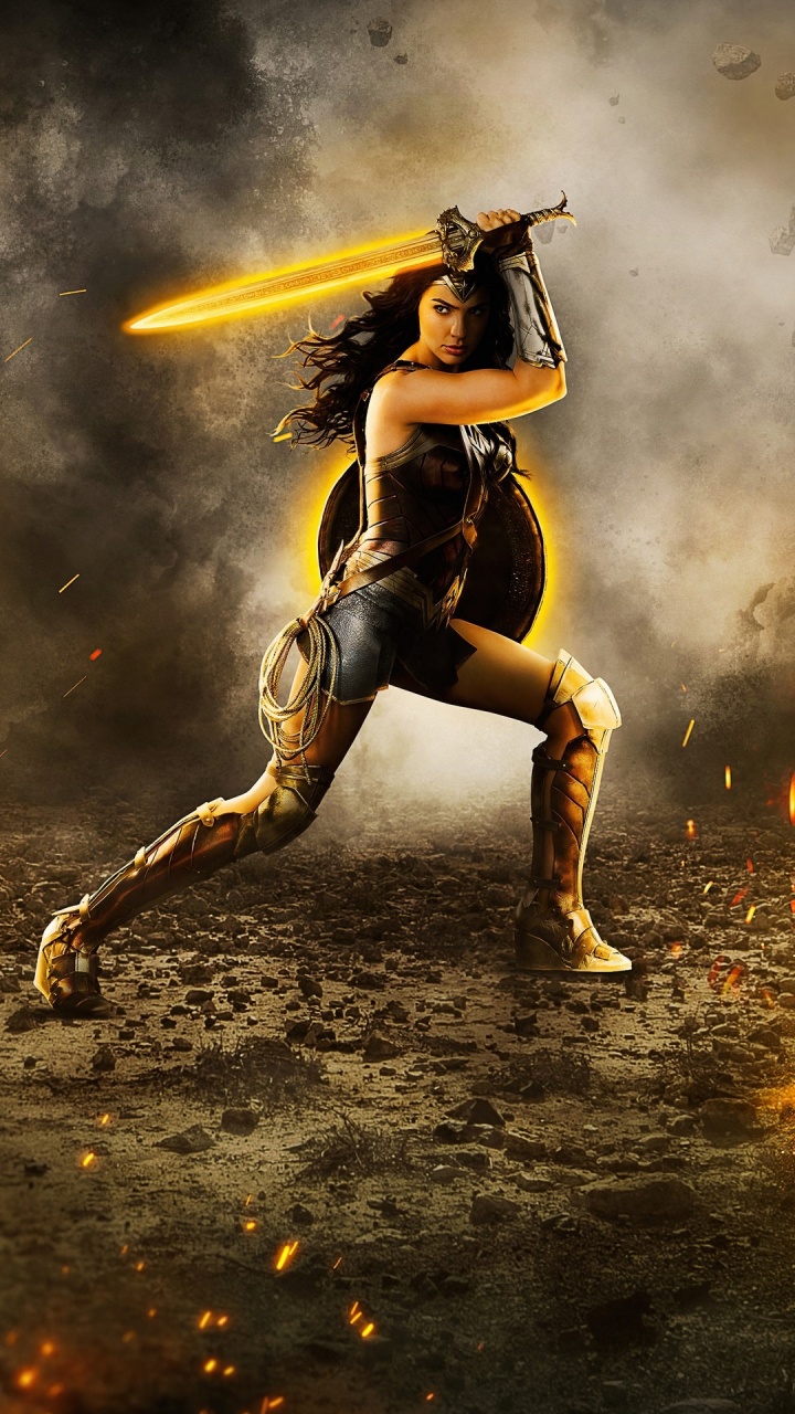 Wonder Woman 1984, Wonder Woman, Superman, dc Comics, Illustration. Wallpaper in 720x1280 Resolution