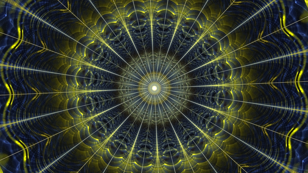 Papel Tapiz Digital de Luz Azul y Amarilla. Wallpaper in 1280x720 Resolution