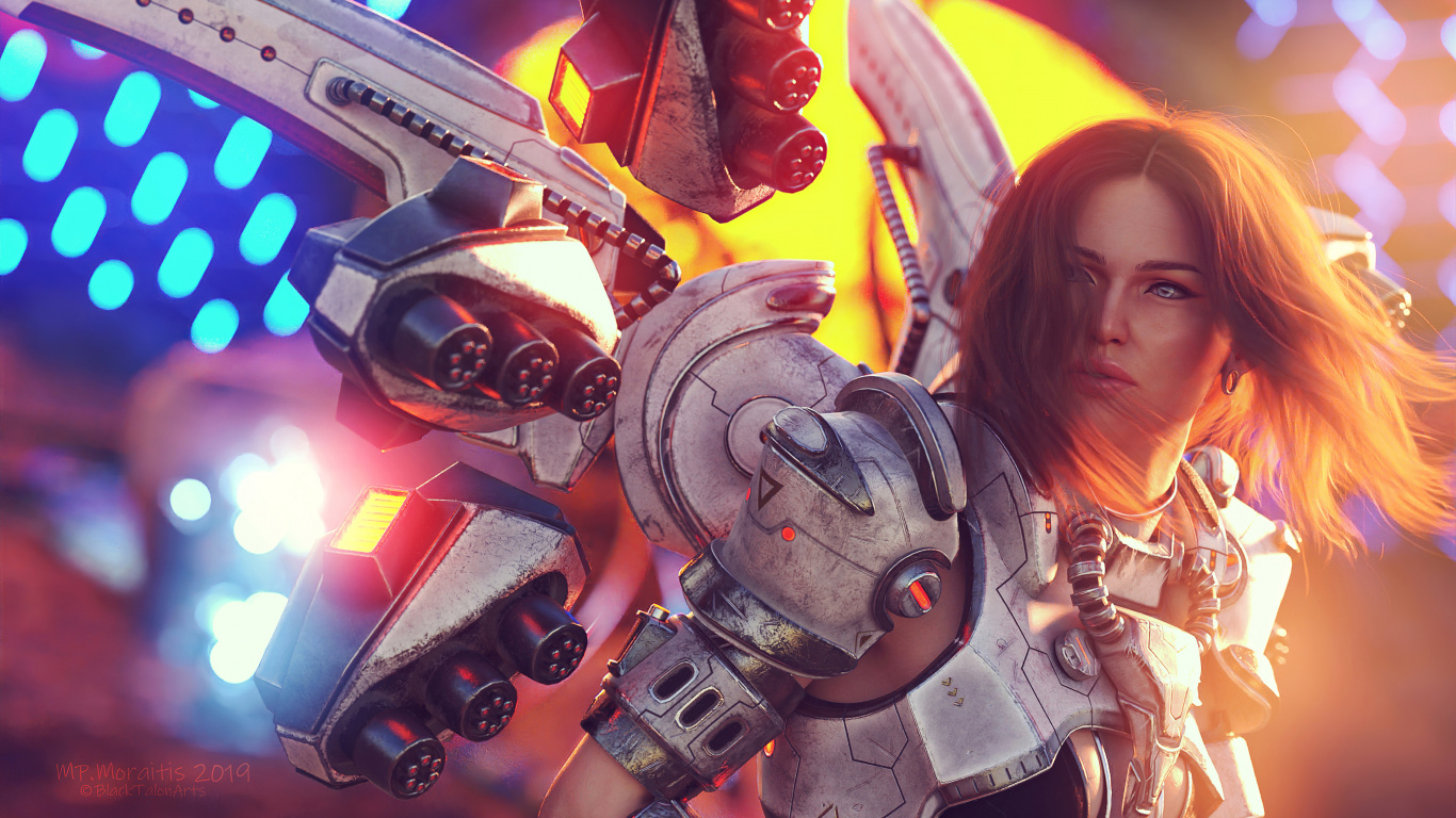 很酷的, 乐趣, 空间, 艺术, 品红色 壁纸 1366x768 允许