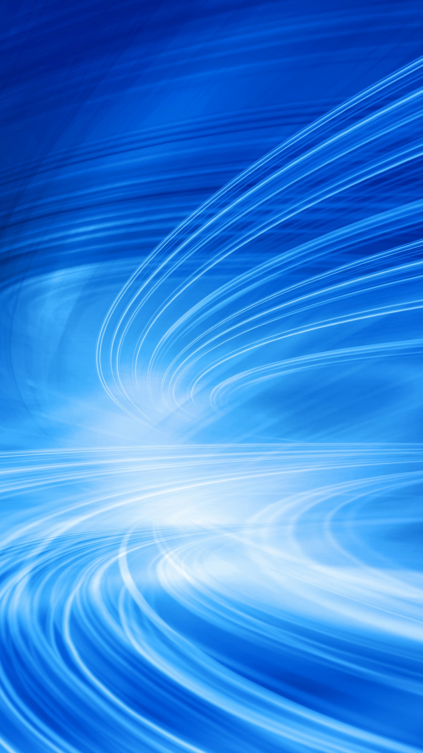 Blue and White Light Illustration. Wallpaper in 1440x2560 Resolution