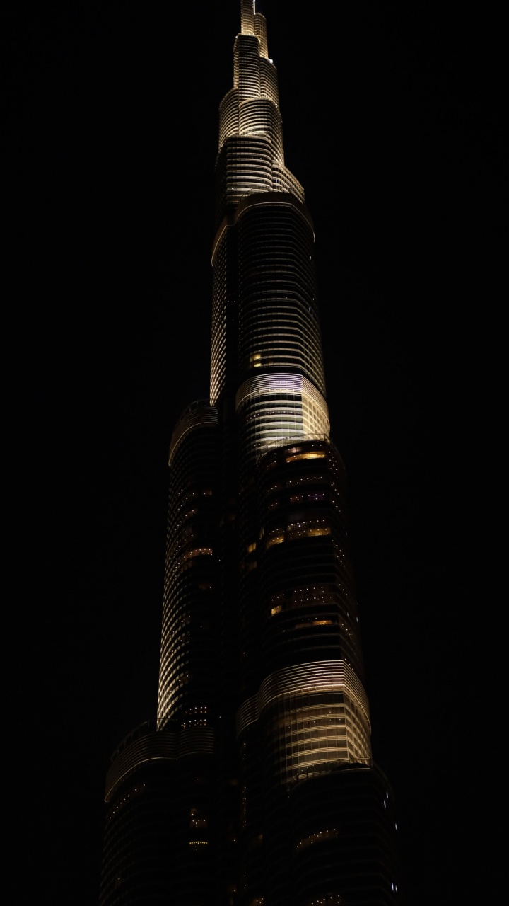 Burj Khalifa, Edificio, Edificio de Gran Altura, Torre, Torre de Bloques. Wallpaper in 720x1280 Resolution