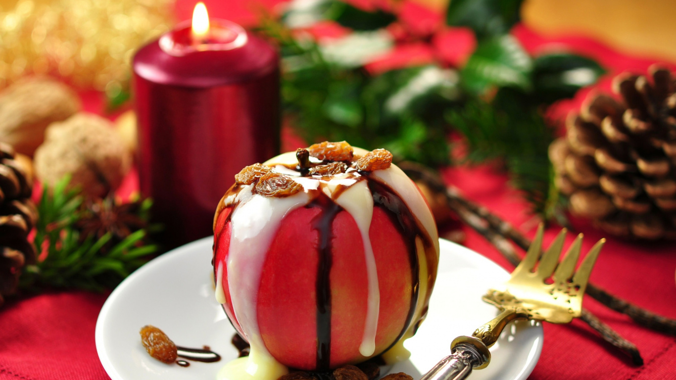 Dessert, Lebensmittel, Süßwaren, Kuchen, Desserts. Wallpaper in 1366x768 Resolution