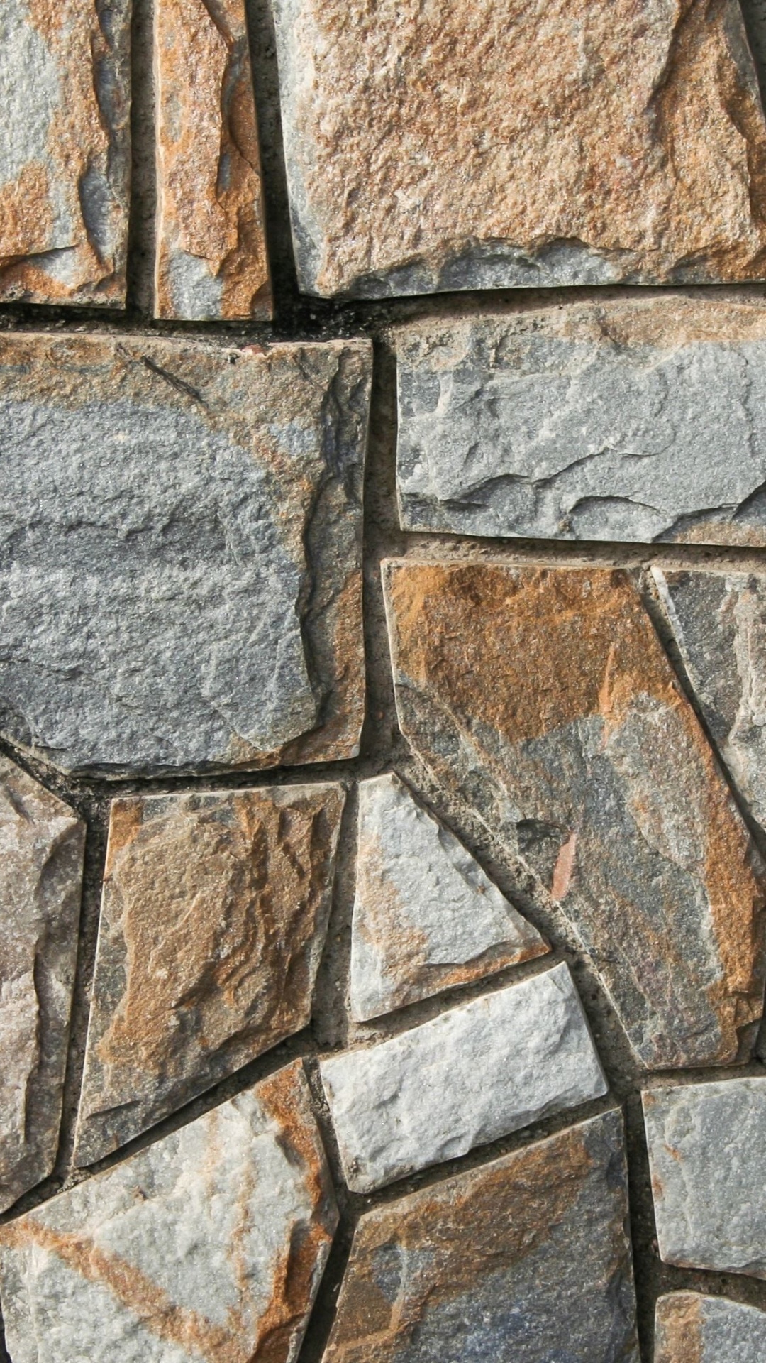 砖, 材料, 石壁, 鹅卵石, 废墟 壁纸 1080x1920 允许