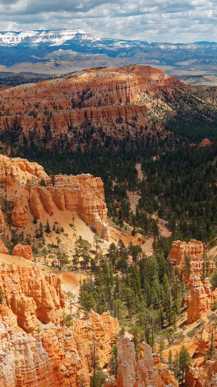 Brown Rocky Mountain Under Blue Sky During Daytime. Wallpaper in 720x1280 Resolution