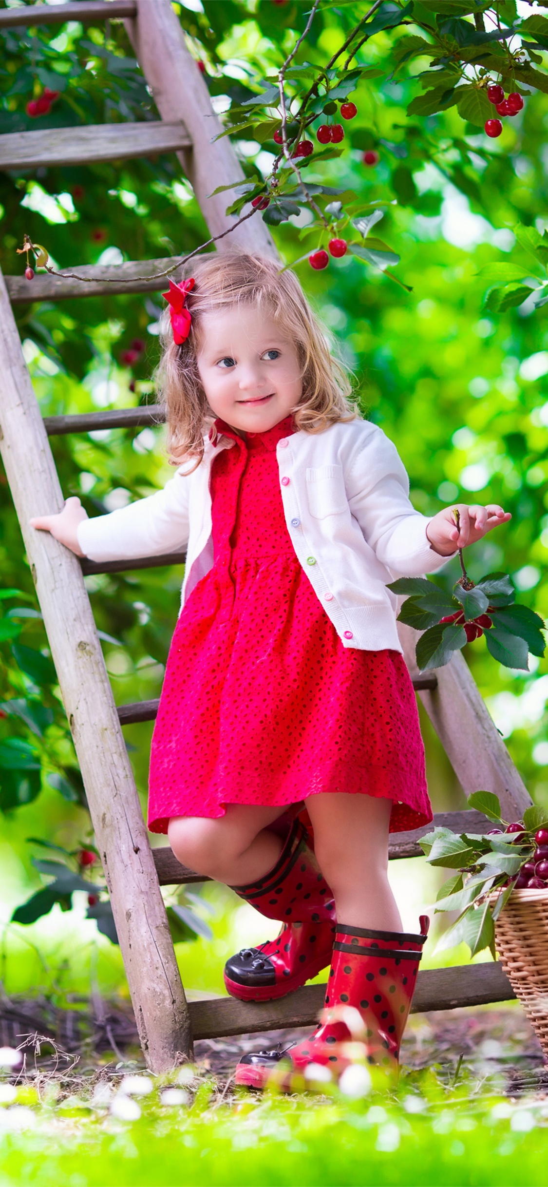 Child, Tree, Grasses, Factory, Clothing. Wallpaper in 1125x2436 Resolution