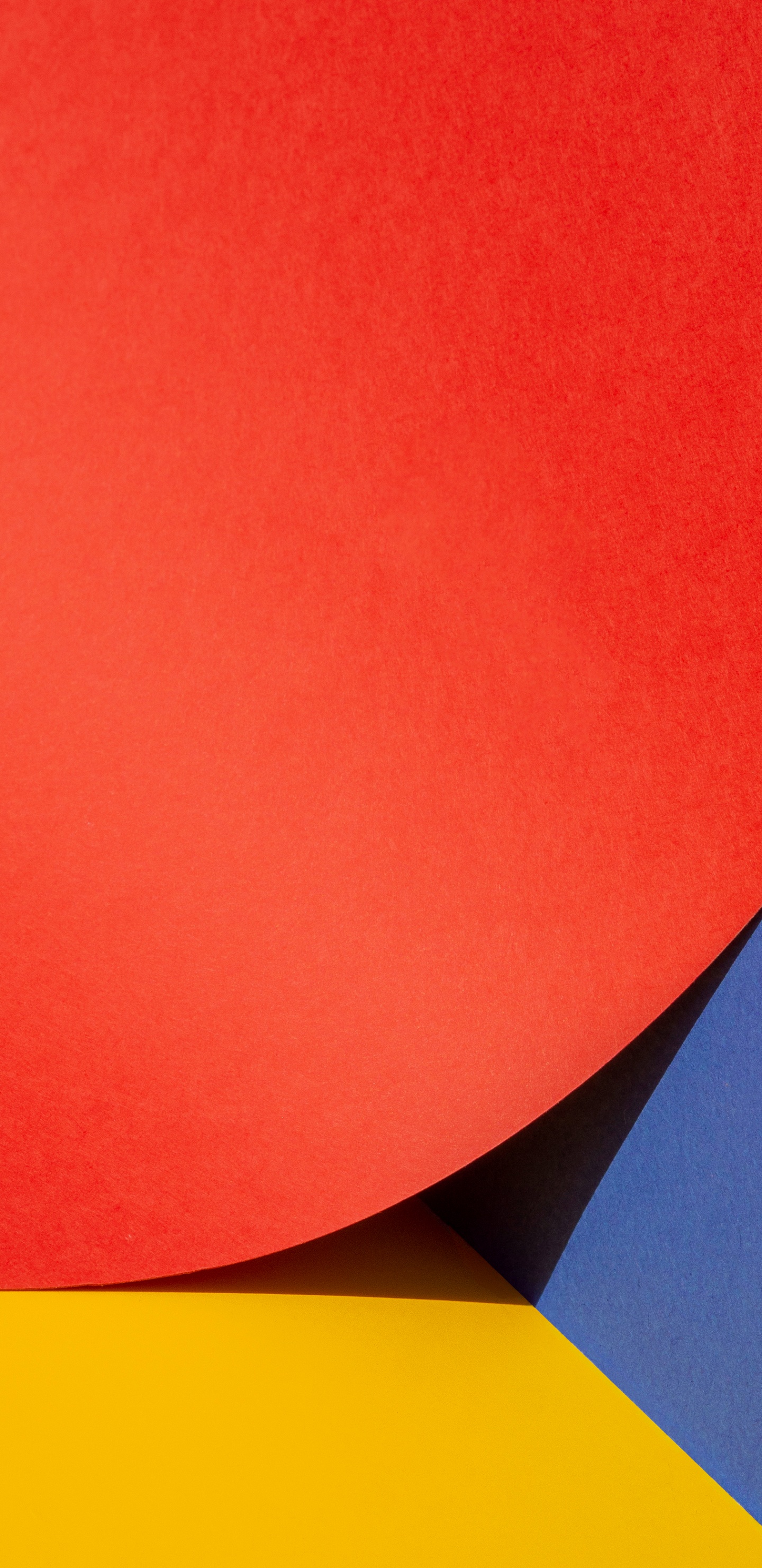 橙色, Ios, 和阴影的色彩, 圆圈, 矩形 壁纸 1440x2960 允许