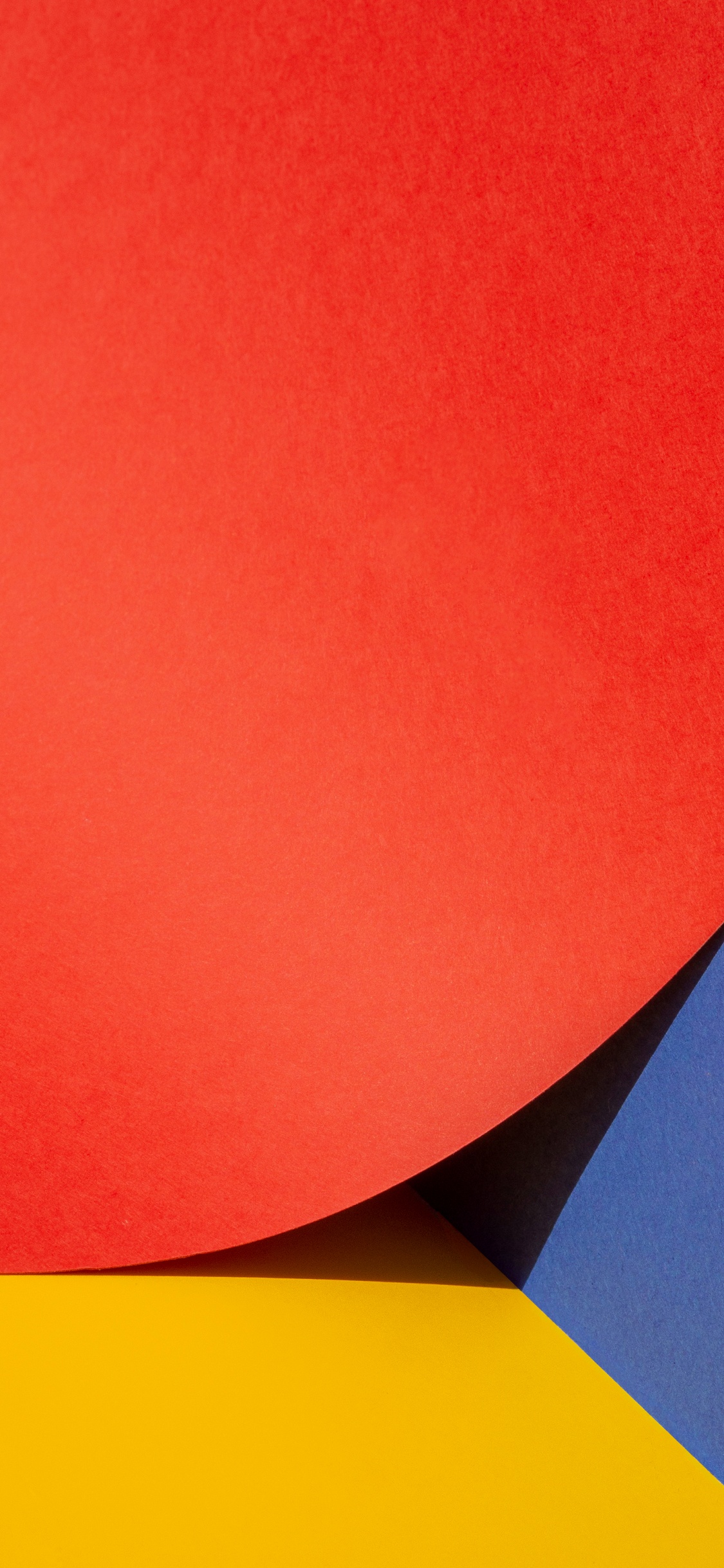 Orange, Ios, Tints and Shades, Circle, Rectangle. Wallpaper in 1125x2436 Resolution