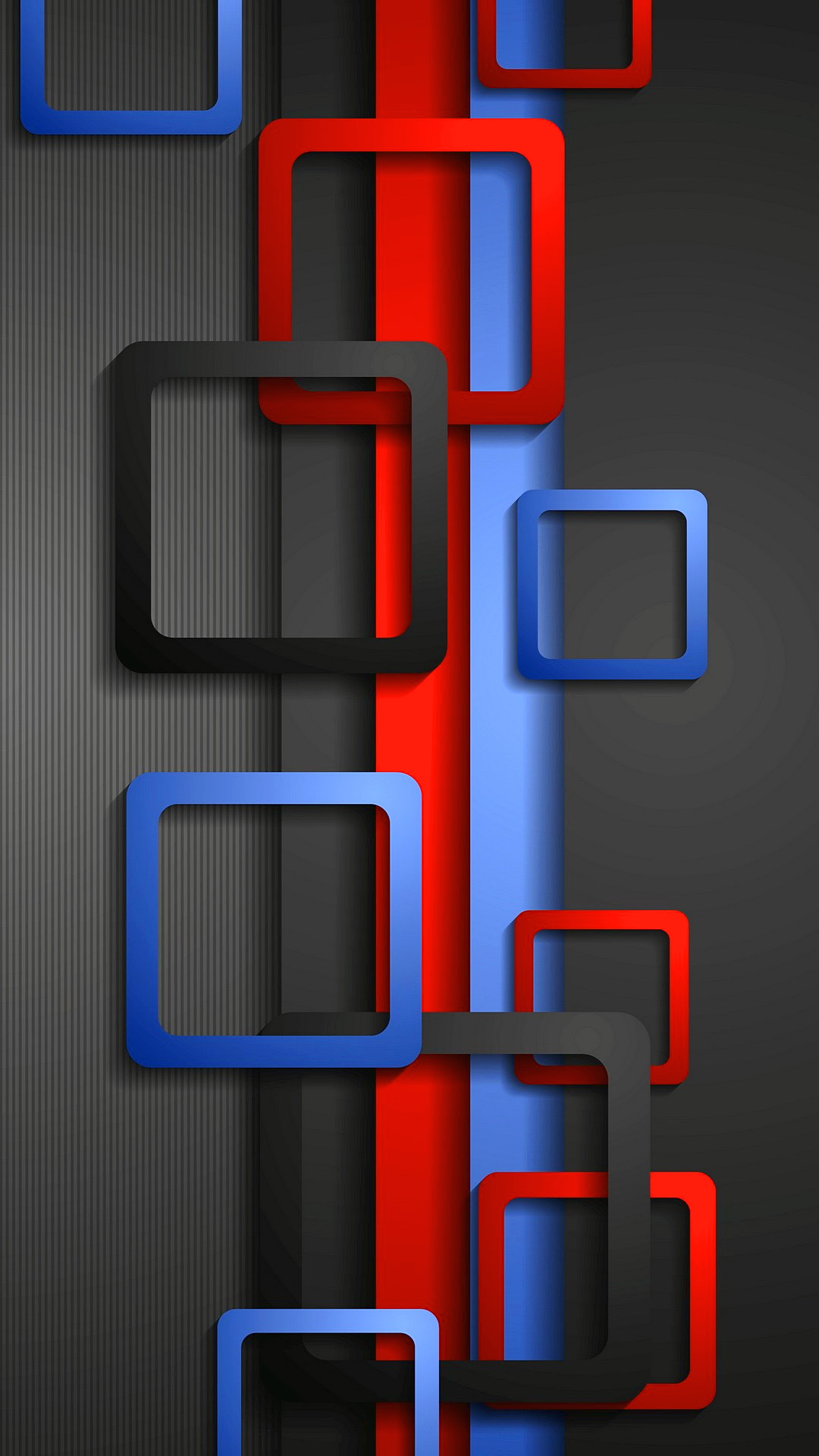 Blue and Red Letter p. Wallpaper in 1080x1920 Resolution