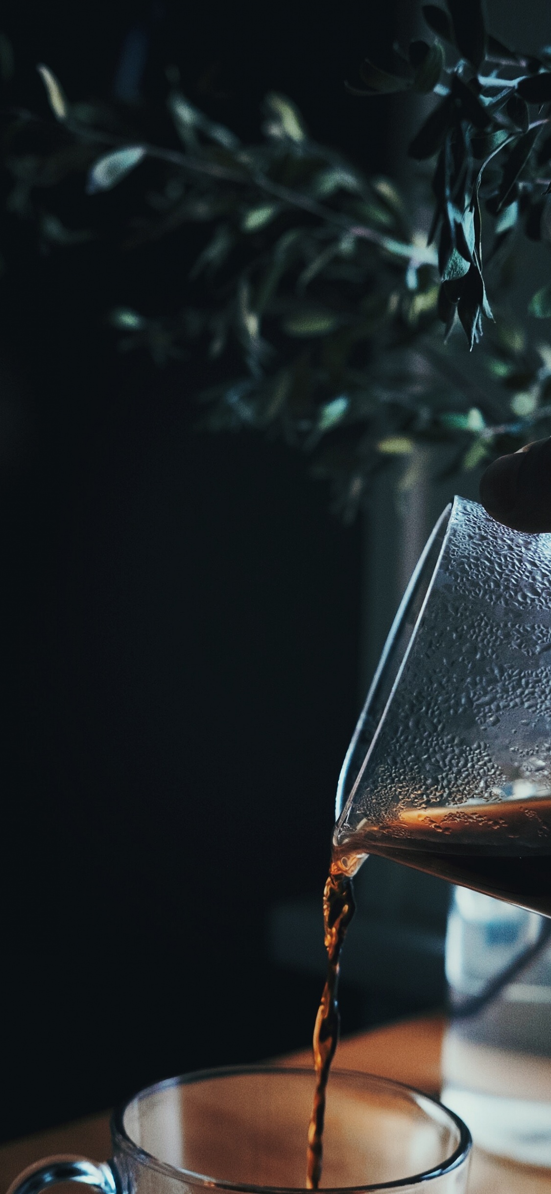 Klares Trinkglas Mit Wasser. Wallpaper in 1125x2436 Resolution