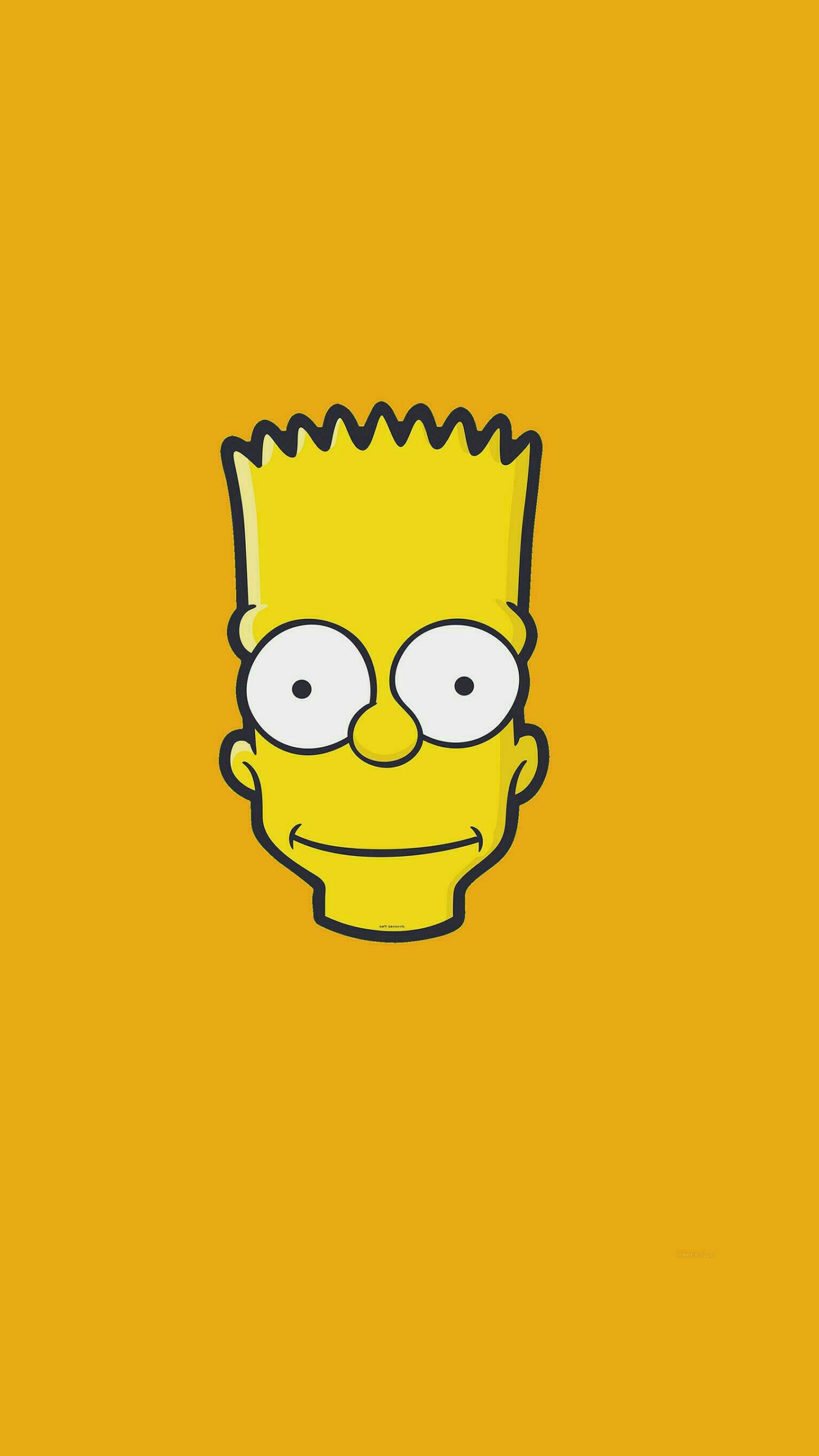 Gelbe Und Weiße Panda-Cartoon-Figur. Wallpaper in 1440x2560 Resolution