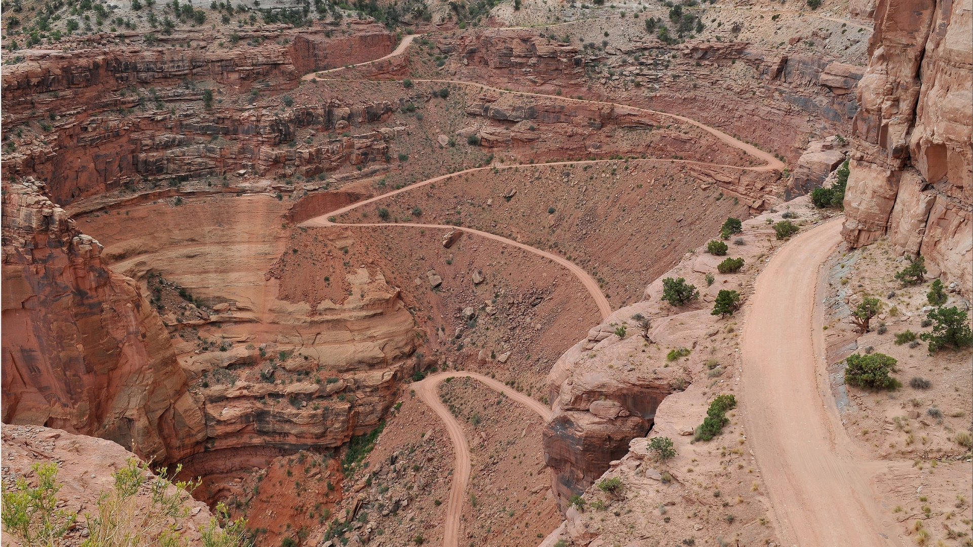 Tagsüber Braune Felsformation. Wallpaper in 1920x1080 Resolution