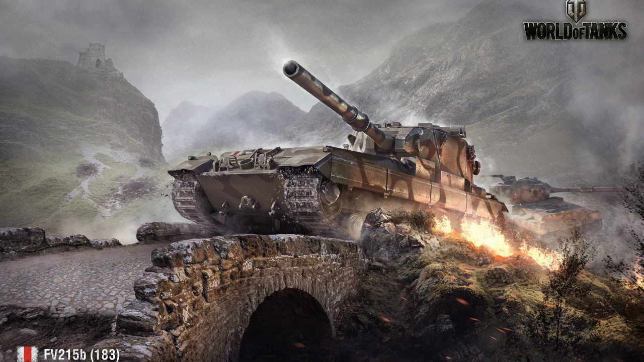 World of Tanks, Tanque, World of Tanks Blitz, Vehículo de Combate, el Modo de Transporte. Wallpaper in 1280x720 Resolution