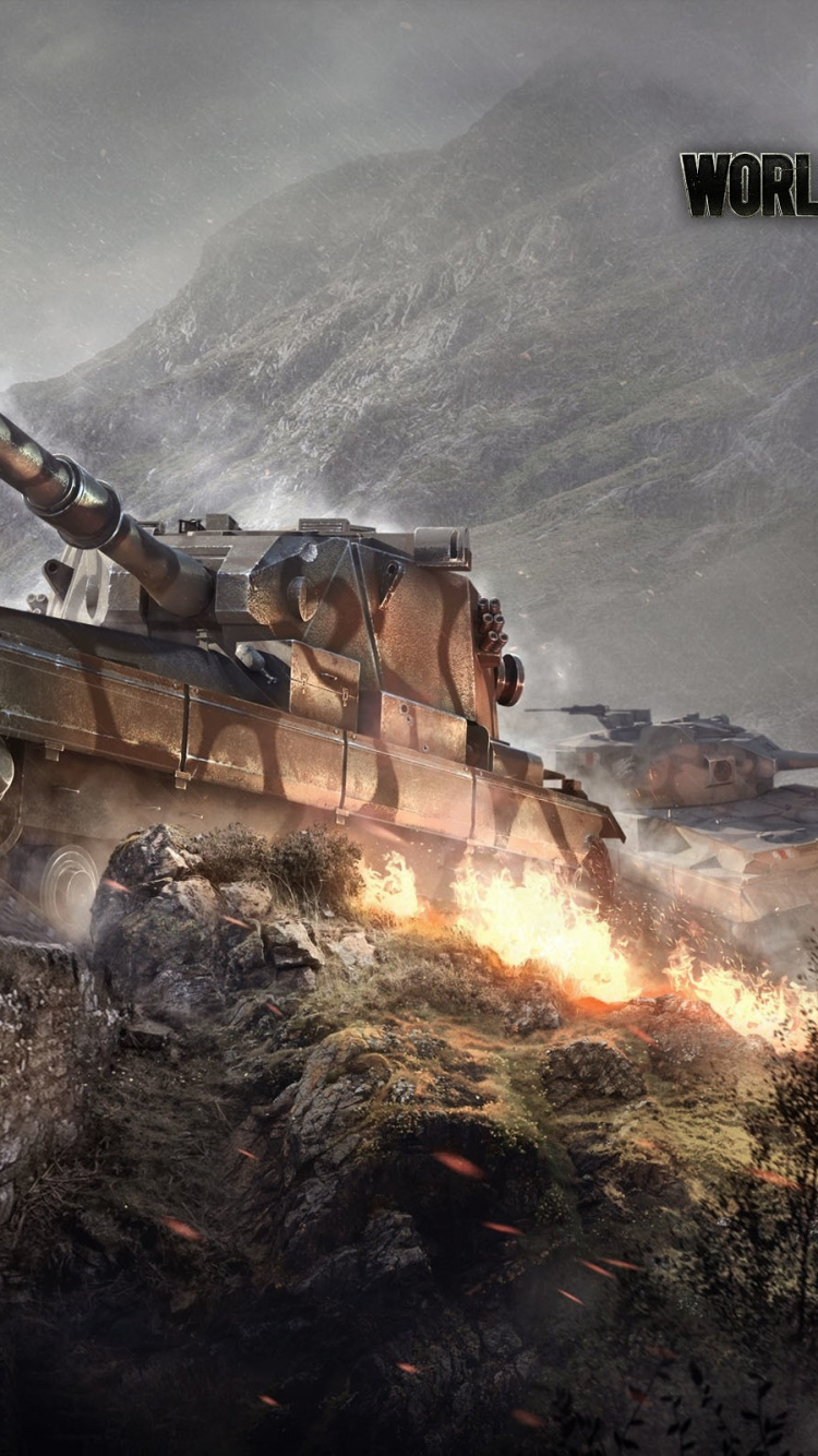 World of Tanks, World of Tanks Blitz, Véhicule de Combat, Mode de Transport. Wallpaper in 750x1334 Resolution