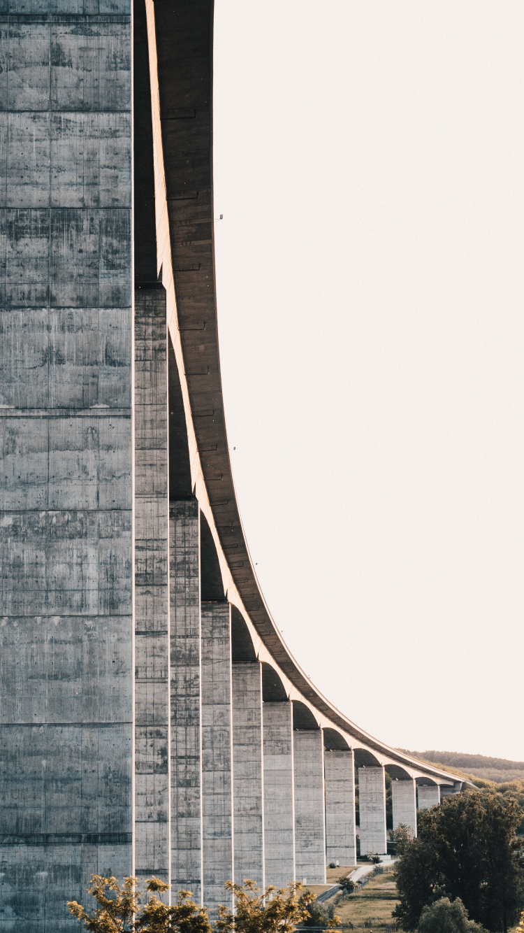 建筑, Nonbuilding结构, 混凝土, 里程碑 壁纸 750x1334 允许