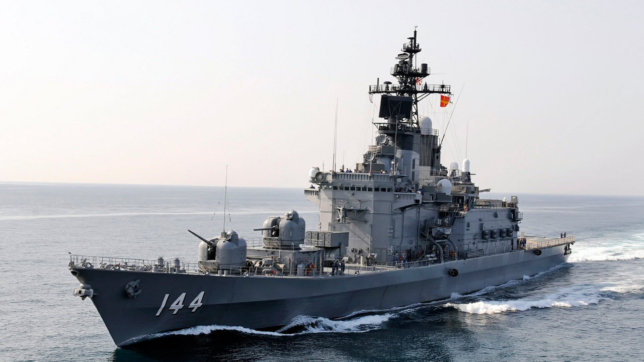 Ship, Warship, Navy, Naval Ship, Destroyer. Wallpaper in 1280x720 Resolution