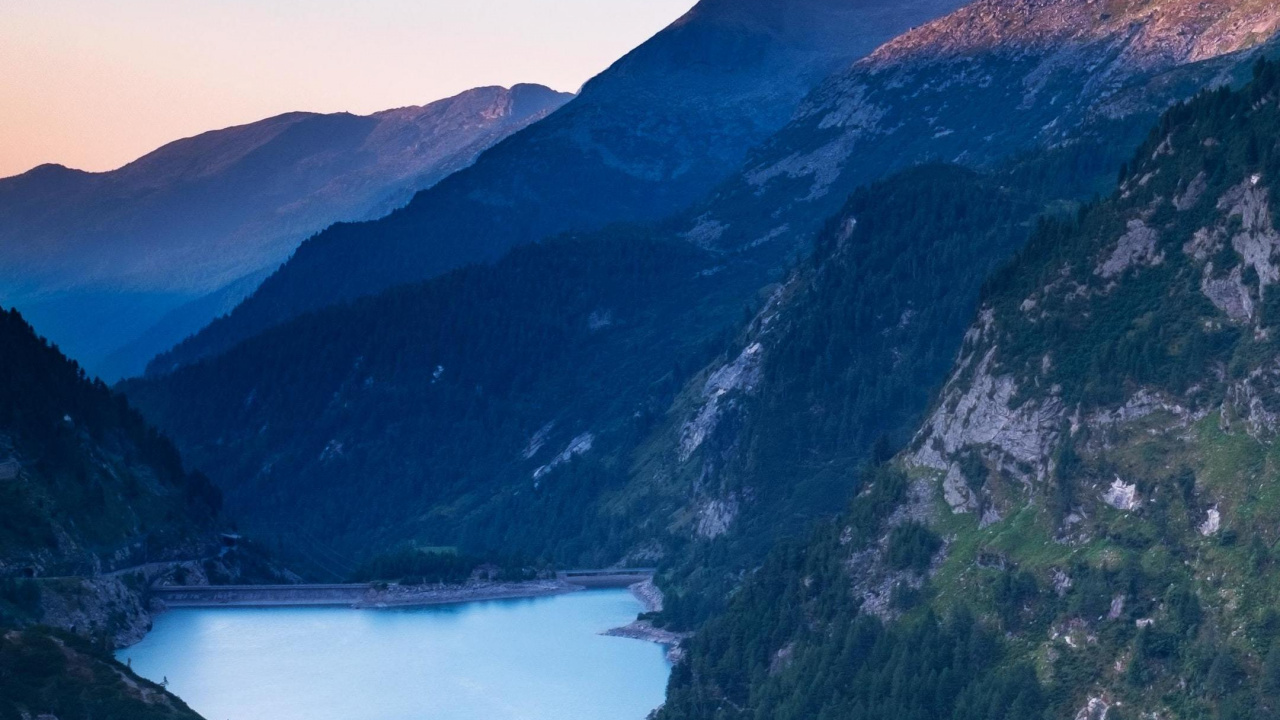 Montaña, Naturaleza, Alpes, Agua, Los Recursos de Agua. Wallpaper in 1280x720 Resolution