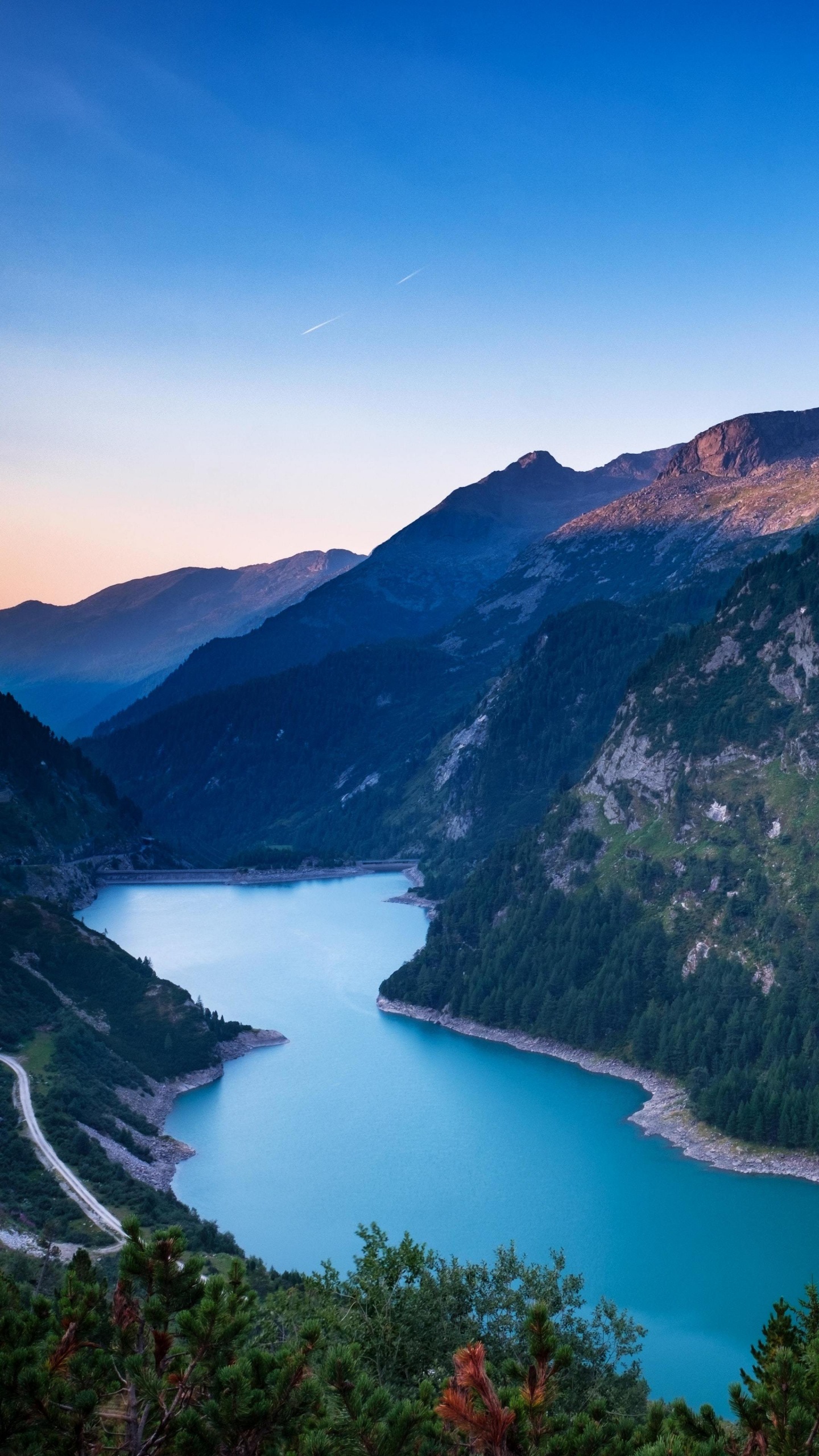 Montaña, Naturaleza, Alpes, Agua, Los Recursos de Agua. Wallpaper in 1440x2560 Resolution