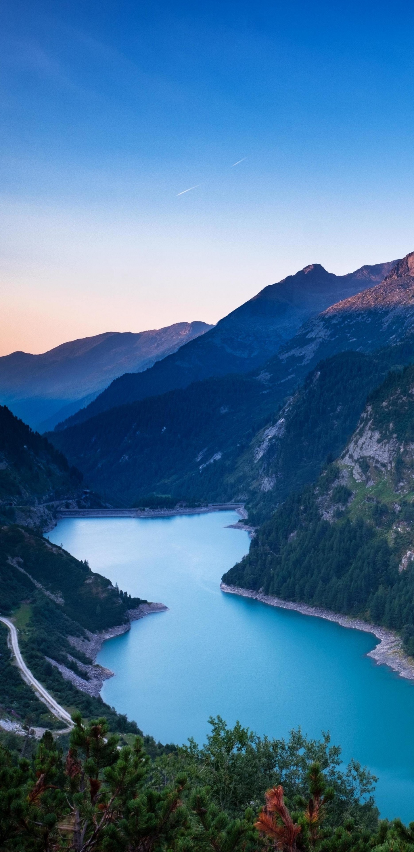 Montaña, Naturaleza, Alpes, Agua, Los Recursos de Agua. Wallpaper in 1440x2960 Resolution