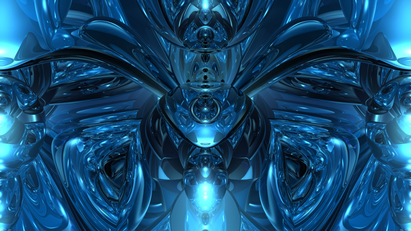 Pintura Abstracta Gris y Negra. Wallpaper in 1366x768 Resolution