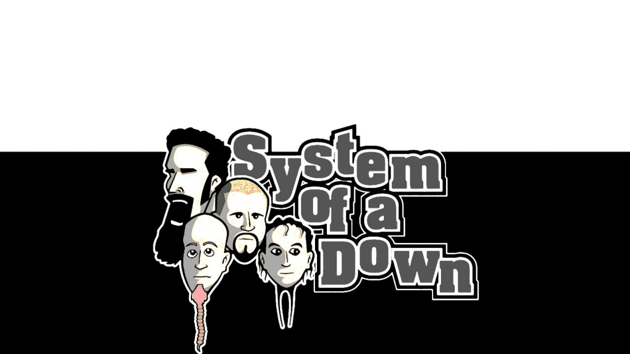 System Of A Down, Rock Alternativo, Metal Alternativo, Músico, Texto. Wallpaper in 1280x720 Resolution