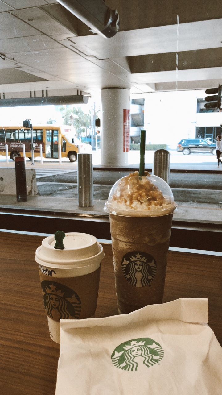Starbucks, Floor, Flooring, Interior Design, Ceiling. Wallpaper in 720x1280 Resolution