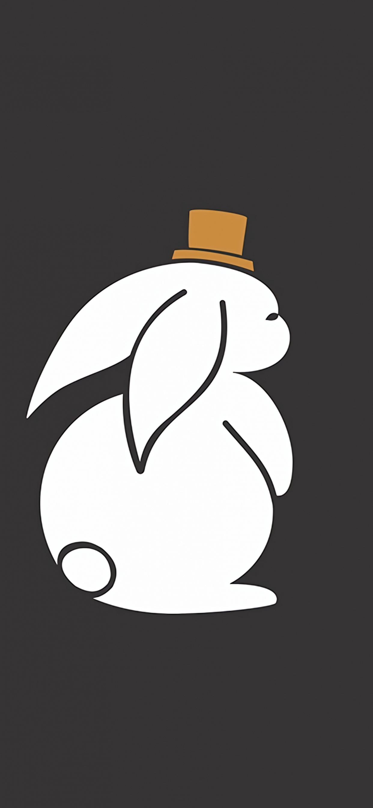 Schwarz-Weiß-Panda-Illustration. Wallpaper in 1242x2688 Resolution