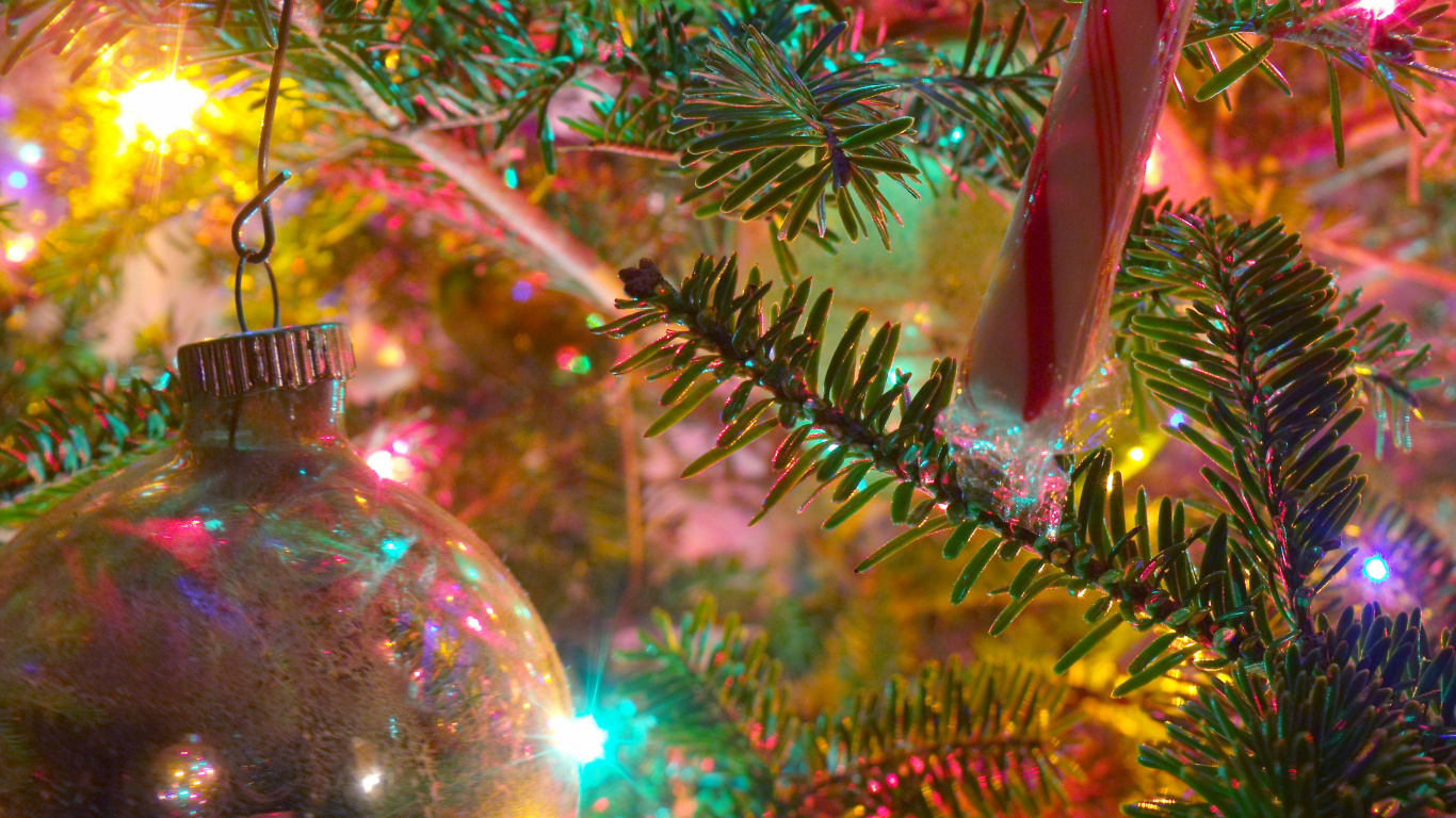 Weihnachten, Baum, Weihnachtsbaum, Weihnachtsdekoration, Fir. Wallpaper in 1366x768 Resolution