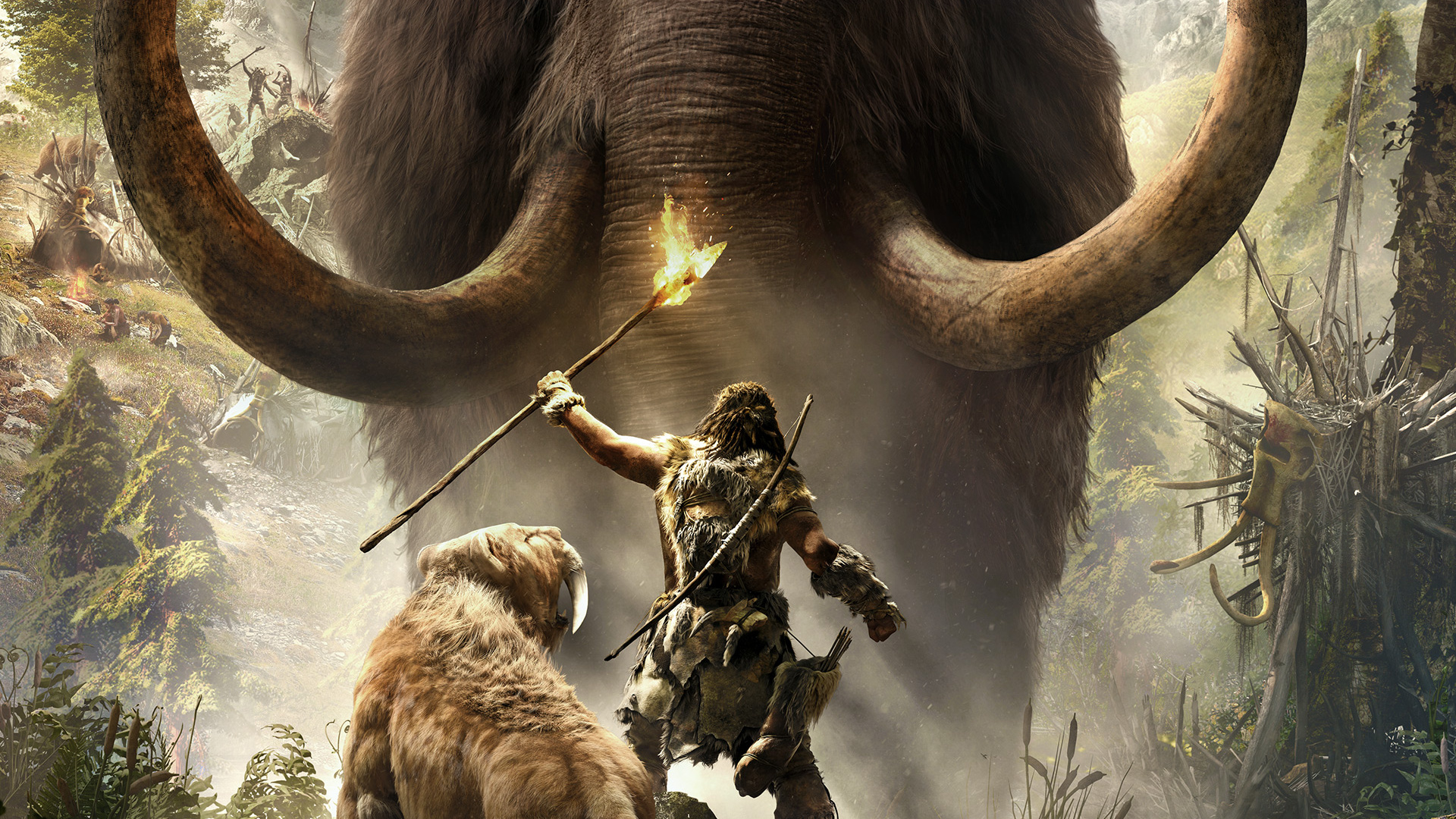 Far Cry Primal, Far Cry 4, Playstation 4, Ubisoft, Horn. Wallpaper in 1920x1080 Resolution