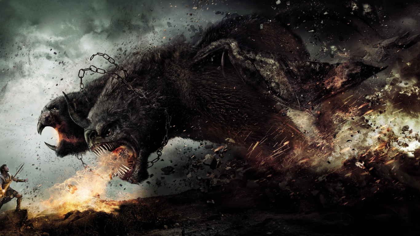 Black and White Bear With White Smoke. Wallpaper in 1366x768 Resolution